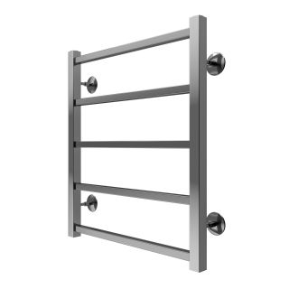 Полотенцесушитель водяной AZARIO ANCONA AZ71558 500/600 квадрат, 5 секций, нижнее/диагональное подключение, 1/2, хром